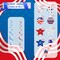 48 PCS 4th of July Hangings Swirl Decorations, Independence Day Patriotic Party Supplies, No DIY Ceiling Streamers Decor for Holiday Birthday Wedding Veteran Day Tree Red White Blue Decorations